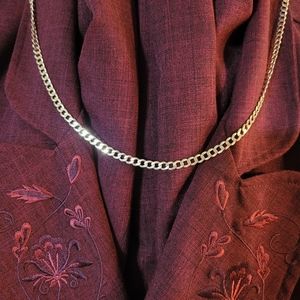 Sterling Silver 24" Cuban Curb Link Chain Necklace